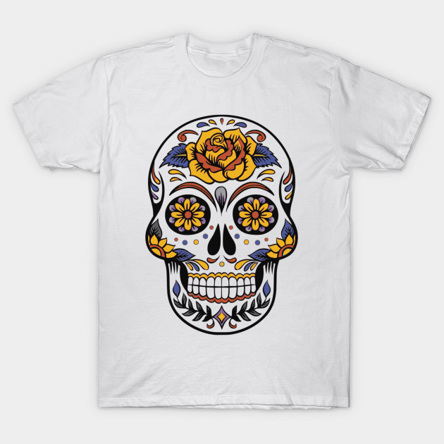 Mexican Candy Skull by BottlesOfBooks